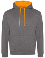 Charcoal (Heather), Orange Crush